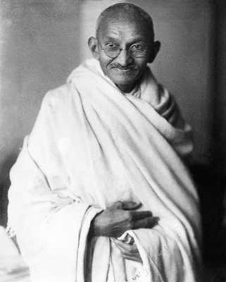 Mahatma Gandhi, the Indian lawyer, freedom fighter, and spiritual leader, shares quotes filled with wisdom, peace, truth, nonviolence, courage, and humanity.